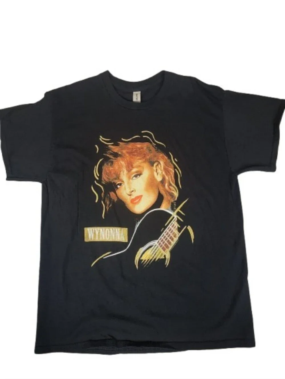 Wynonna Judd Girls With Guitars Black Tee Country Music Gildan Unisex Large